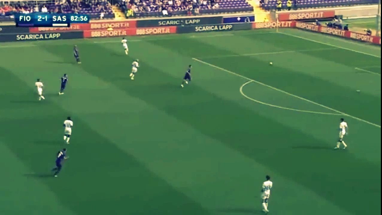 Own Goal Andrea Consigli - Fiorentina 3-1 Sassuolo (17.04.2016) Serie A