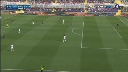 Andrea Consigli Own Goal - Fiorentina 3-1 Sassuolo - 17.04.2016 HD