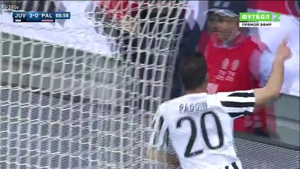 4-0 Simone Padoin  Goal HD - Juventus 4 - 0 Palermo 17.04.2016 HD