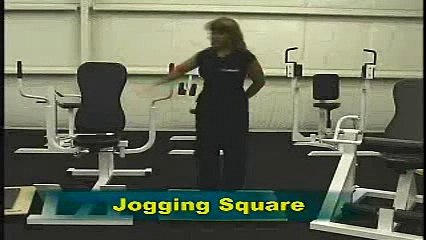 Cushioned Aerobic Jogging Board