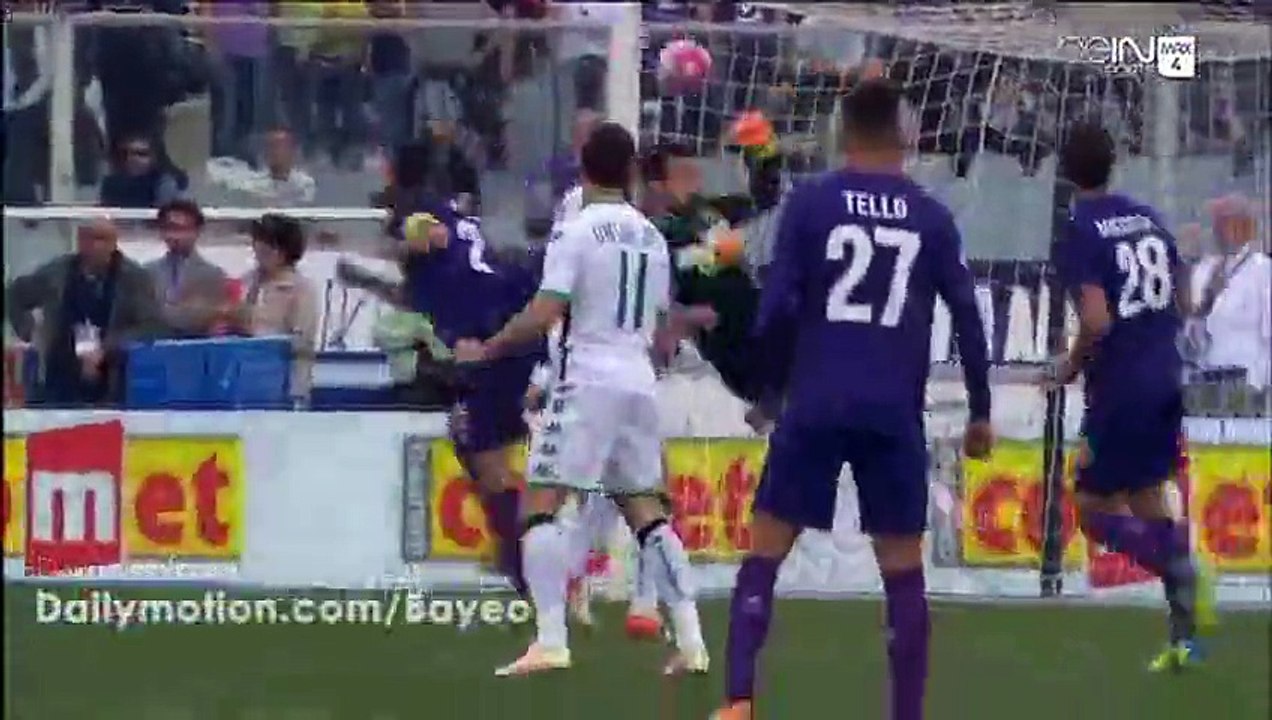 All Goals HD - Fiorentina 3-1 Sassuolo - 17-04-2016