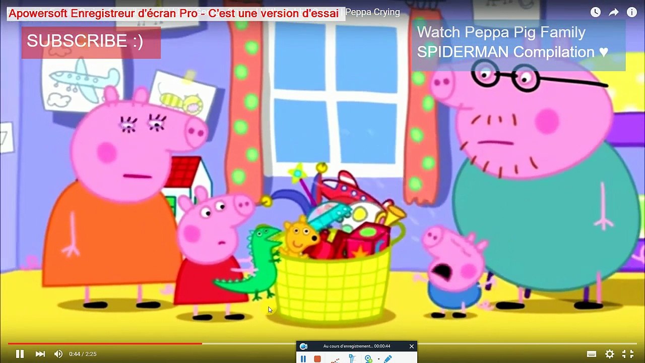 Peppa pig | Family Crying Compilation 7 | Little George Crying | Little Rabbit Crying | Peppa Crying