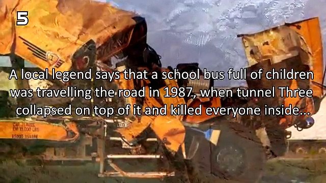 Top 5 MOST HAUNTED Tunnels In The World