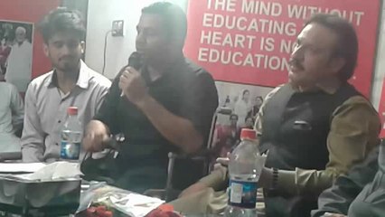 Mr Nadeem Pehalwan (addressing)
