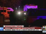Shots fired in Phoenix neighborhood, one dead