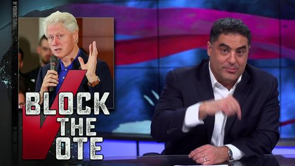 Bill Clinton Illegally Wanders Into Polling Station, Blocking Voters