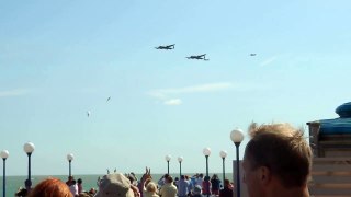 Two lancasters - Eastbourne Air Show 16 Aug 2014