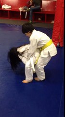 Kids Self Defense: Defense against Bear Hug from Behind