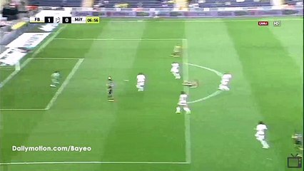 1-0 Volkan Sen goal hd - Fenerbahce vs Mersin - 17.04.16