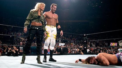 Trish Stratus and Christian after Wrestlemania 20