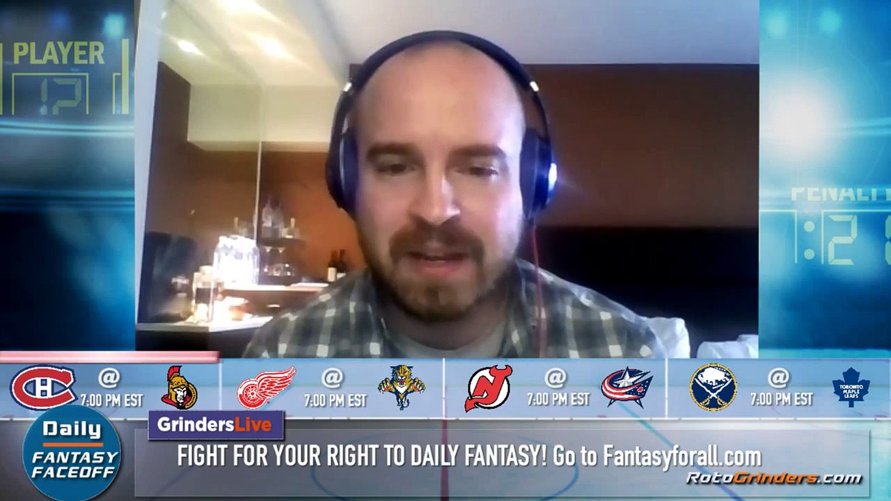 วันจินตนาการ NHL:3/19/16 ผู้เชี่ยวชาญด้านเลือกอยู่ออกจาก RotoGrinders