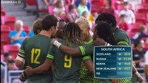 Fiji Vs South Africa Cup Semi Final Match Rugby HSBC Sevens Series Singapore 2016 Part 1