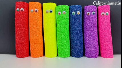 Rainbow Foam Clay Surprise Peppa Pig Barbapapa Gogo's Minecraft Priscilla Super Mario The Simpsons