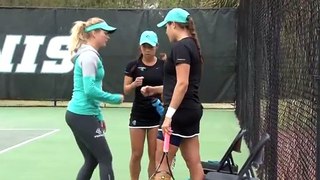 2014 Coastal Carolina Women's Tennis Highlights