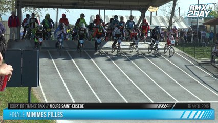 Finale Minimes Filles CDF Mours 2016 Samedi