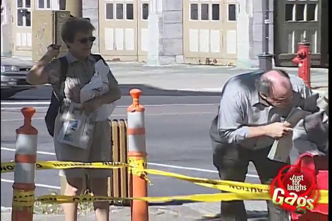 Old lady down the drain