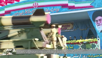 Iran unveils S-300 missile system parts