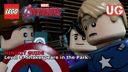 LEGO Marvel's Avengers - Level 4: Shakespeare in the Park Minikit Guide