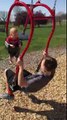 Big brother gets big laughs from baby brother