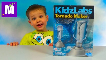 Торнадо в бутылке опыты в специальном Мейкере Tornado Maker unboxing and do experiment