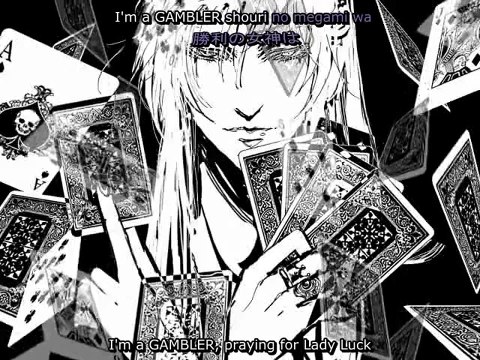 The Gambler, Gakupo, Eng Lyrics(480p_H.264-AAC)