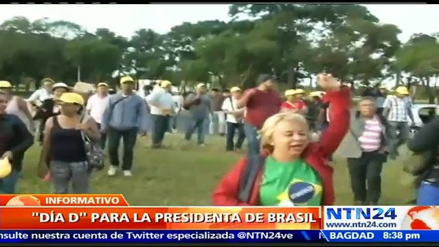 Cámara de Diputados de Brasil inició la sesión sobre 'impeachment' a Rousseff