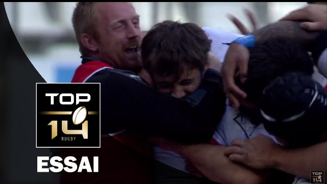 TOP 14 – Stade Français - Montpellier : 20-26 Essai Benoît PAILLAUGUE (MON) – J21 – Saison 2015-2016