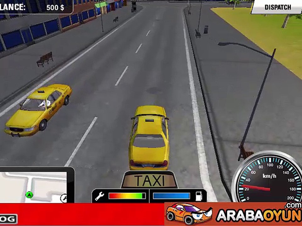 Şehir Taksisi 3D Oyunu Nasıl Oynanır?