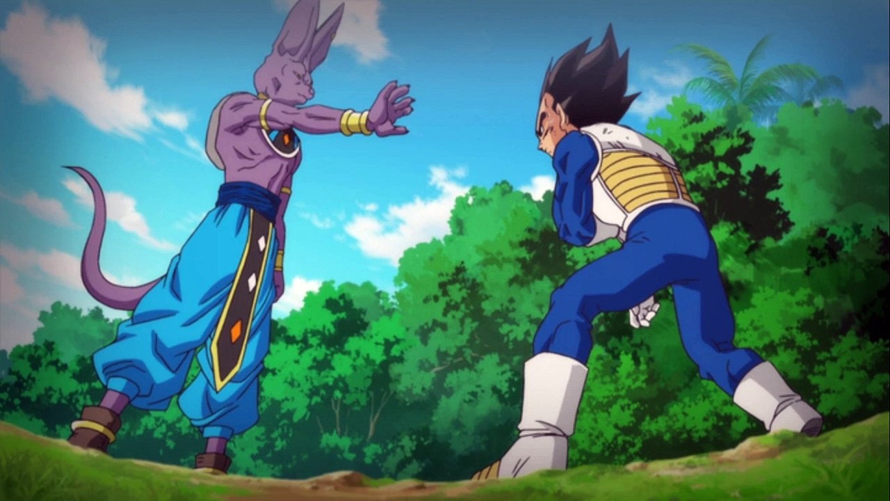 Dragon Ball Z Battle of Gods Beerus Slaps Bulma Orchestral Version video Dailymotion