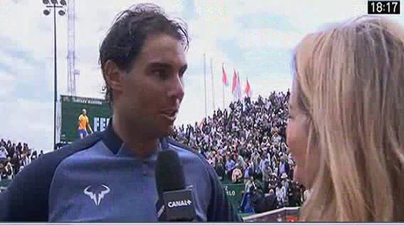 Tennis Monte-Carlo  Nadal s'impose dans la douleur face à G. Monfils