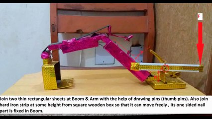Excavator, Mechanical Engineering Project by Engineer Rashid Ali