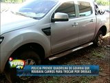 Quadrilha que roubava veículos para trocar por drogas é presa