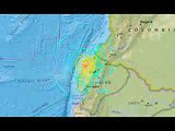 BREAKING ECUADOR 7.8 MAGNITUDE EARTHQUAKE TSUNAMI WARNING [FOOTAGE]