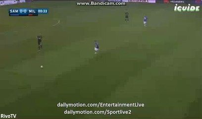 Ac Milan TIKA TAKA PASS - Sampdoria 0-0 Milan