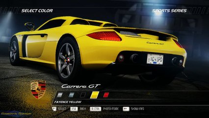 NFS11 - #07 Oakmont Valley - Ultimate Driving Pleasure, Porche Carerra GT