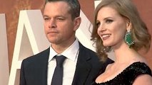 Jessica Chastain et Matt Damon : lavant-première du film SEUL SUR MARS