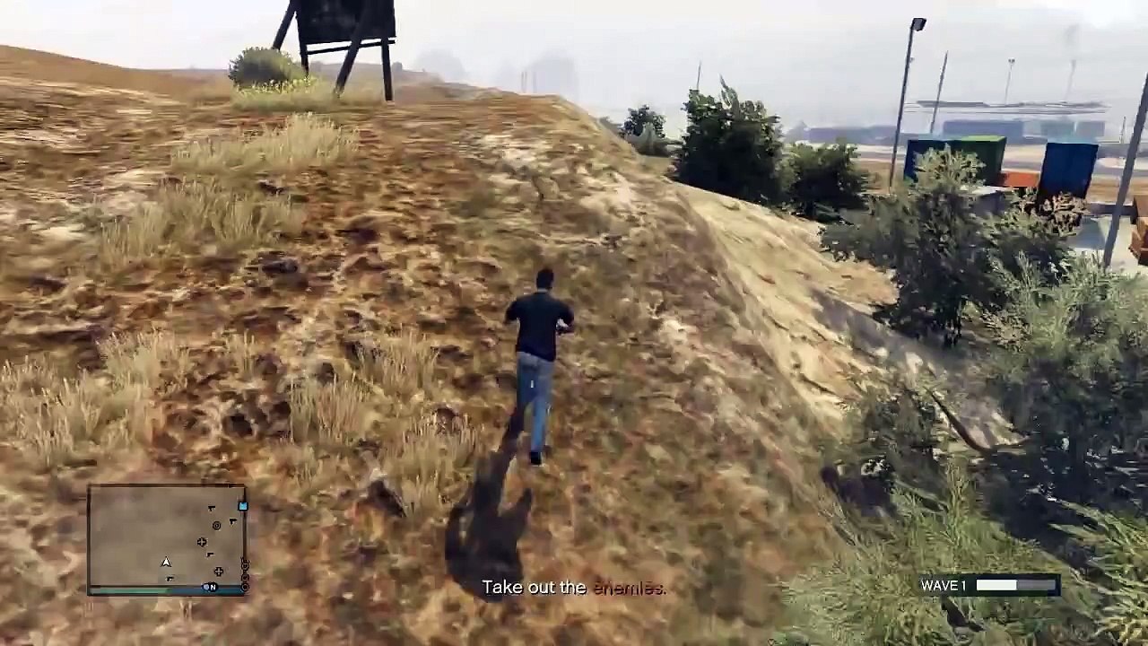 INDUSTRIAL PLANT SURVIVAL MISSION! GTA V ONLINE