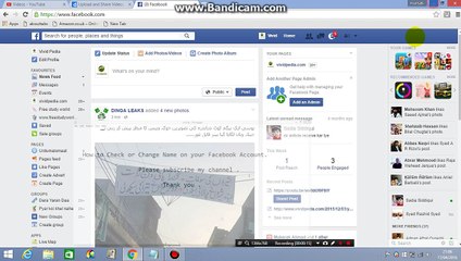 How to Check or Change Name on your Facebook Account