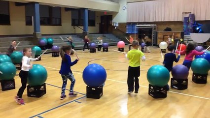 Van Meter Elem PE (Aerobic Drumming- Chicken Dance)