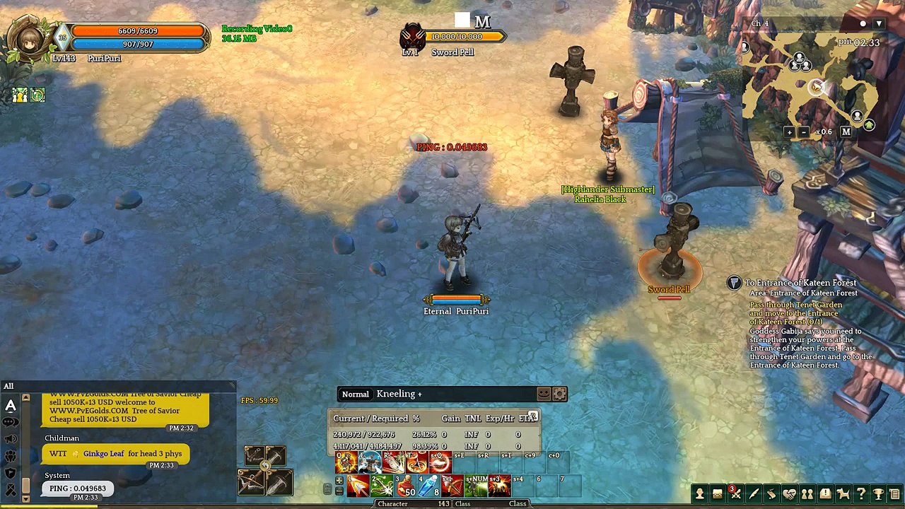 Tree of Savior Attack Speed Test