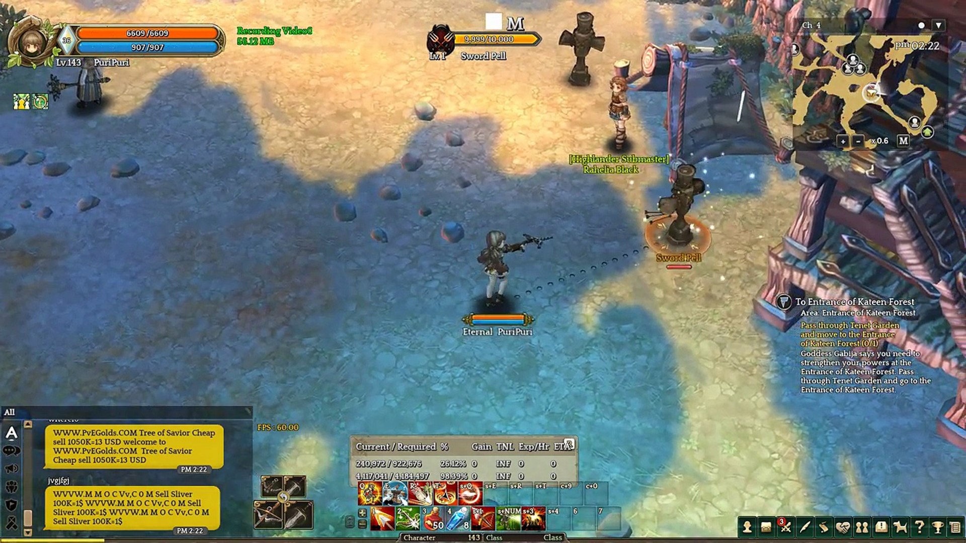 Tree of Savior attack speed test