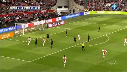 Davy Klaassen Goal HD - Ajax Amsterdam 1-2 Utrecht - 17-04-2016