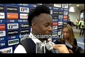 LAZIO - EMPOLI 2-0, 17 APRILE 2016, MIXED ZONE ONAZI