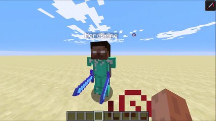My Command: Herobrine in Minecraft 1.9!