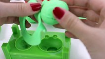 Play Doh Angry Birds Build 'n Smash Game Stack & Attack Rovio Hasbro Toy Videos Juguetes Part 3