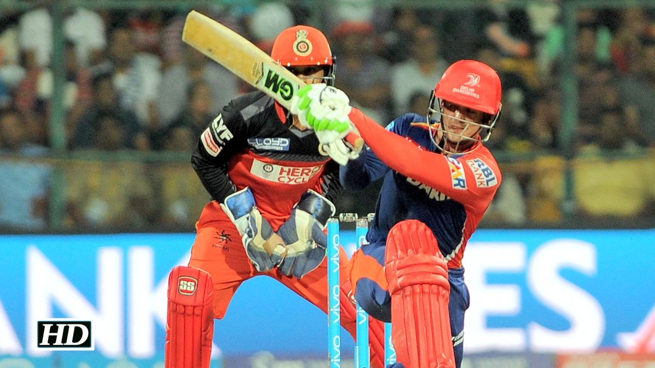 IPL 9 DD vs RCB De Kocks 108 off 51 balls DD Thrash RCB