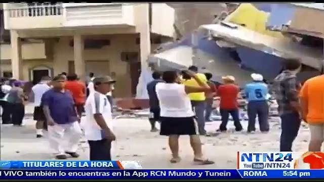 Cifra de fallecidos asciende a 233 por sismo en Ecuador, según Rafael Correa