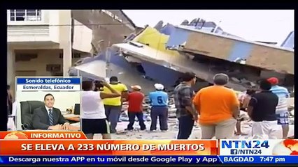 Скачать видео: “No tenemos reporte de víctimas mortales”: Alcalde de Esmeraldas, ciudad afectada por sismo en Ecuador