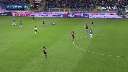 Carlos Bacca Goal HD - Sampdoria 0-1 AC Milan - 17-04-2016