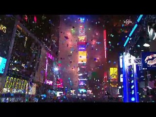 New York'ta yeni yıl coşkusu